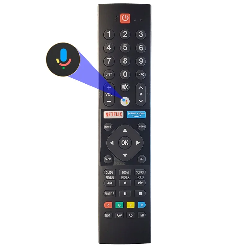 Mando a distancia de TV por voz, compatible con Panasonic Smart TV, TX-43GXR600, X-49GXR600, HOF19I127GPD10