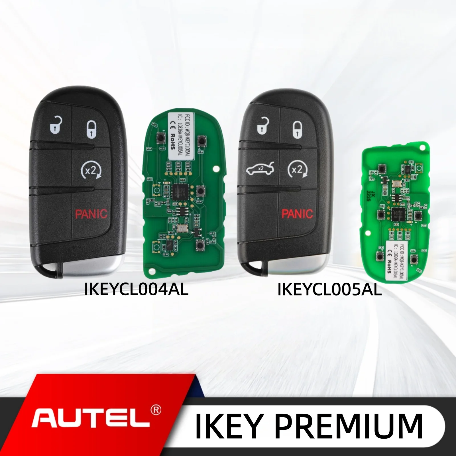 1PCS Autel IKEYCL004AL IKEYCL005AL For KM100 IM508 IM608 KM100E