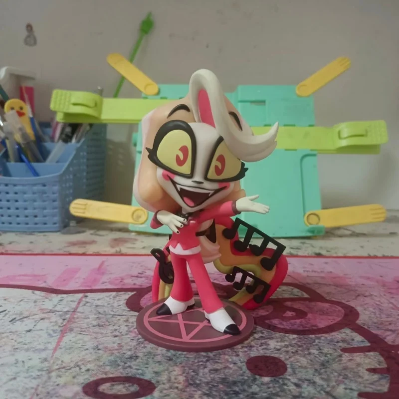 حار 13.4 سنتيمتر بولي كلوريد الفينيل Youtooz Hazbin فندق Alastor لعبة عمل الشكل تحصيل نموذج الحلي المرآب عدة ألعاب الدمى هدية #6