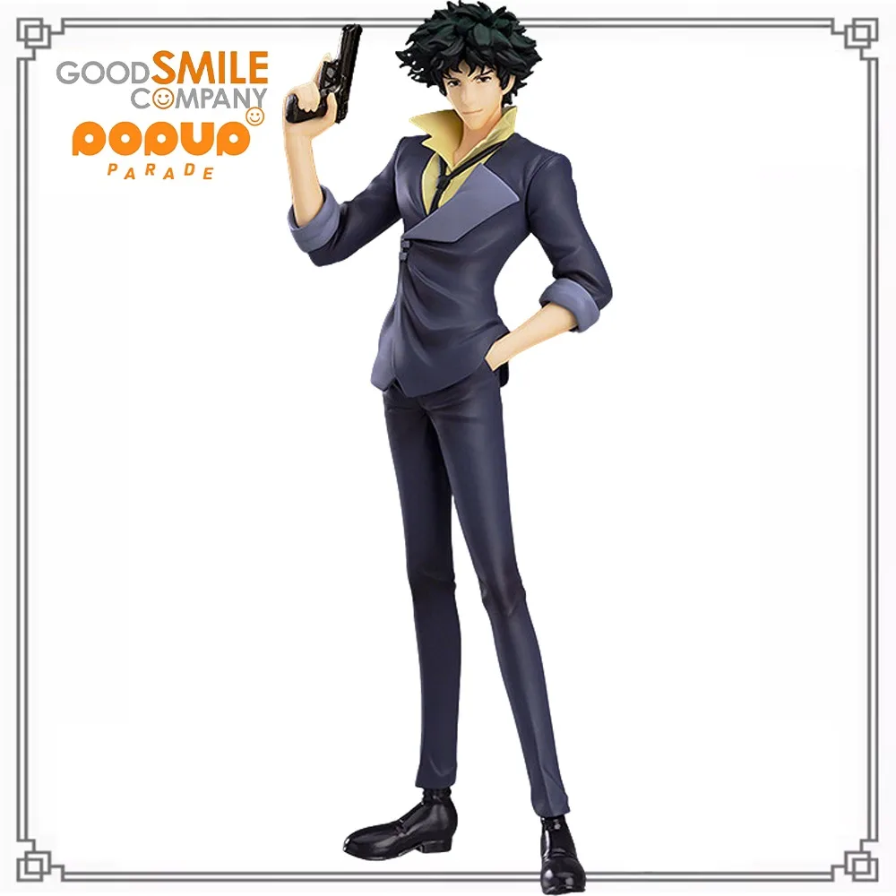 100% en Stock, Original de Good Smile Company, Pop Up Parade, Cowboy Bebop, Spike Spiegel, Garage Kit, Modelo Decorativo, Figura de Anime