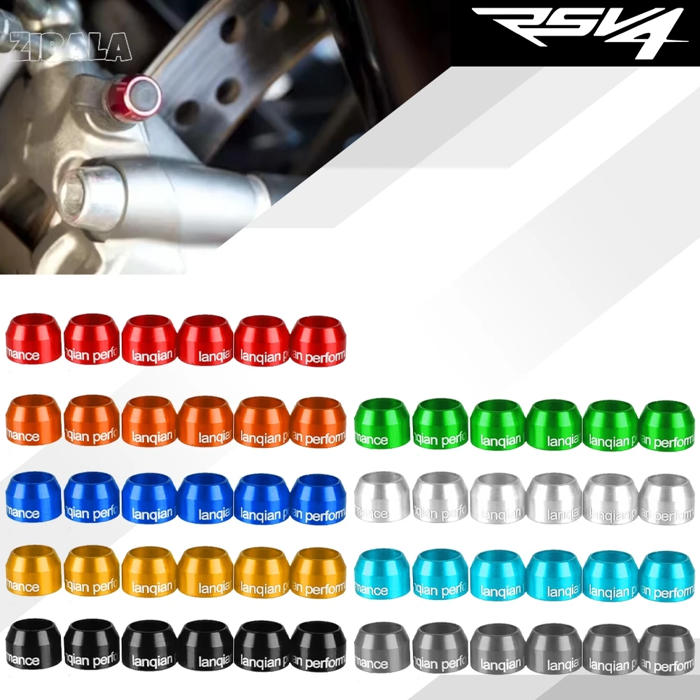 

FOR Aprilla Dorsoduro 1200 2010 2011 2012 2013 2014 2015 RSV4 Factory2 TuonoV4 Motorcycle Billet Bleed Valve Cover Protection
