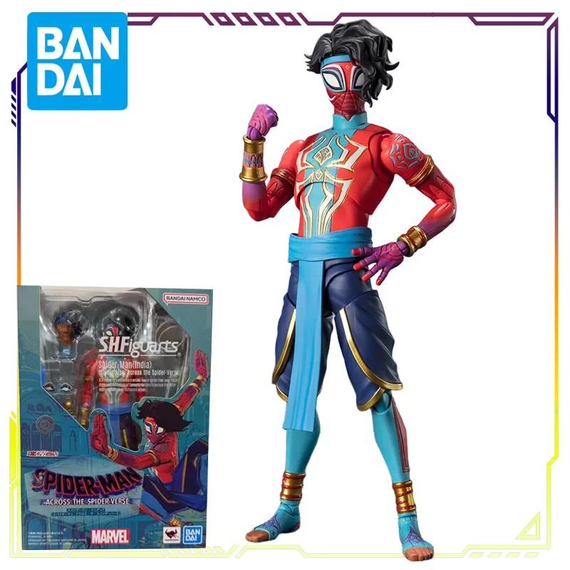 반다이 Osoriginal S.H. Figuarts Peter B Parker & Medea Parker 스파이더 맨: Crossverse 애니메이션 액션 피규어 모델 장난감 소년을위한 선물