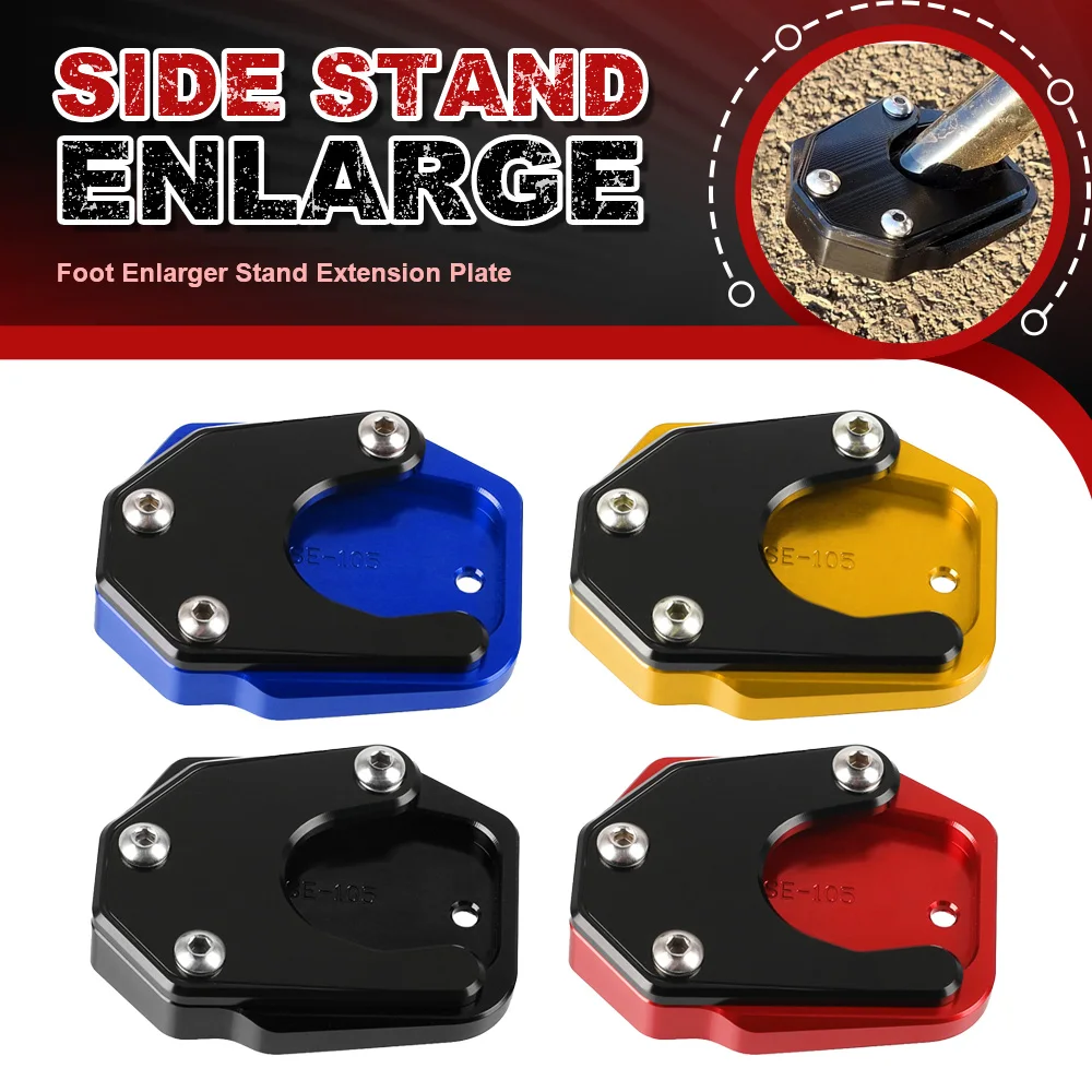 

2018-2023 For Honda CBR500R CB300F CB500F CB 500X CB650R NEO SPORTS CAFE CBR650R Side Stand Enlarger Kickstand Enlarge Plate Pad