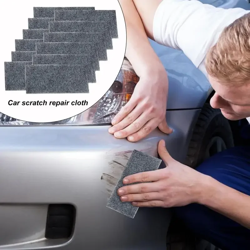 

Car Scratch Remover Multipurpose Nano Sparkle Cleaning Cloth Auto Scratch Remover Portable Vehicle Scratch Remover Car Paint