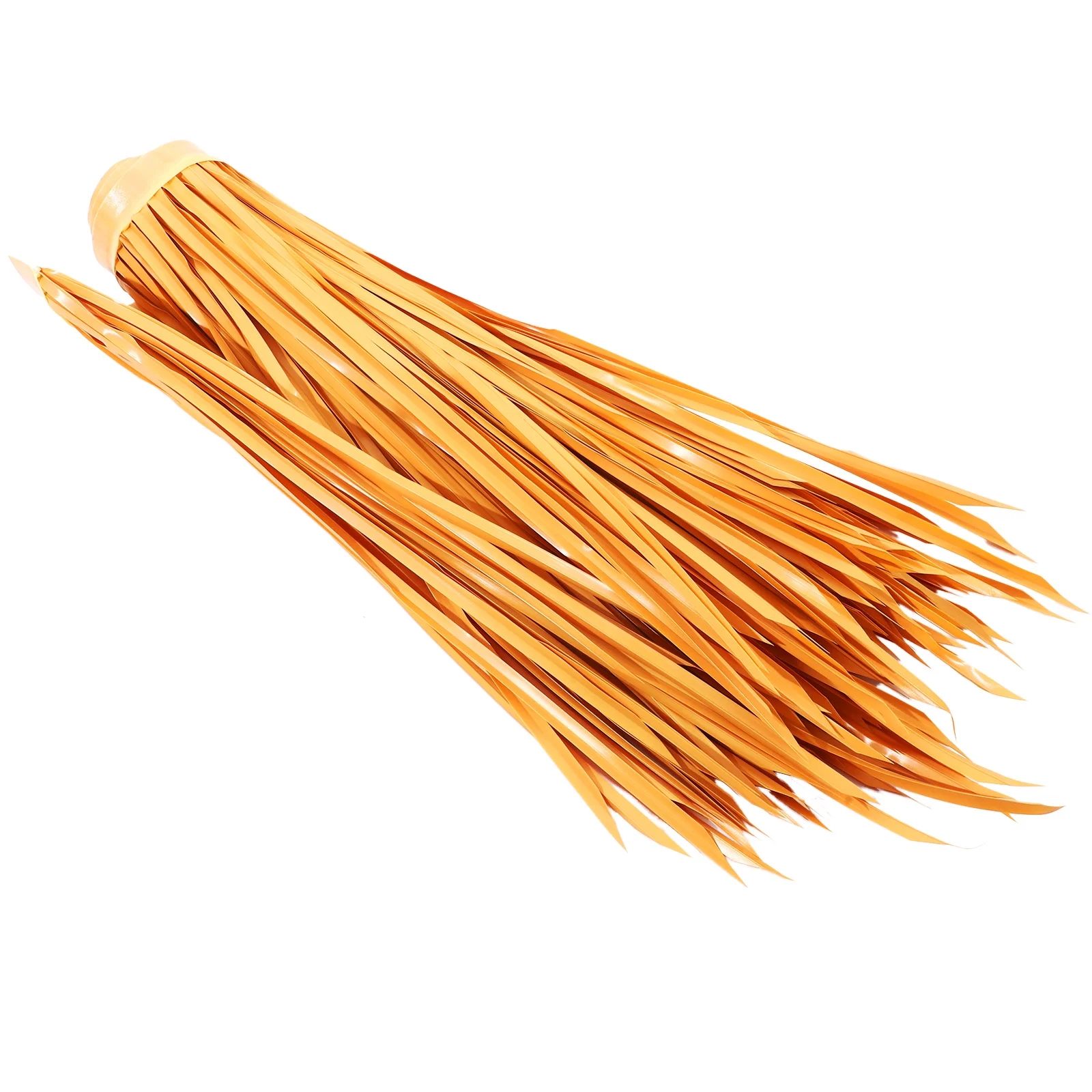 Künstliches Strohdach, flammhemmend, natürliche Farbe, langlebiges PE-Material, Gartenlandschaft, Dekoration, Simulation von Strohdach