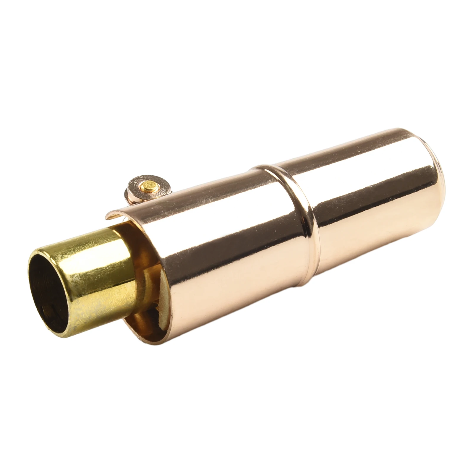 For Alto Saxophone Mouthpiece with Metal Ligature and Cap Replacement Part Brass Material Suitable for Saxophone Accessories