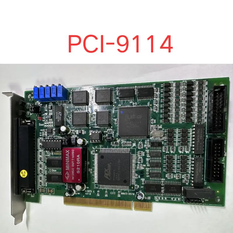 Used PCI-9114 REV.A2 32 channel PCI-9114DG acquisition card Test OK Fast Shipping