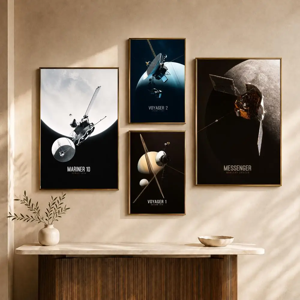Space Deep Probe Astronomy Cosmic Science Style Poster HD Wall Decor Apartment Dorm Office Cafe Bedroom Home Gift