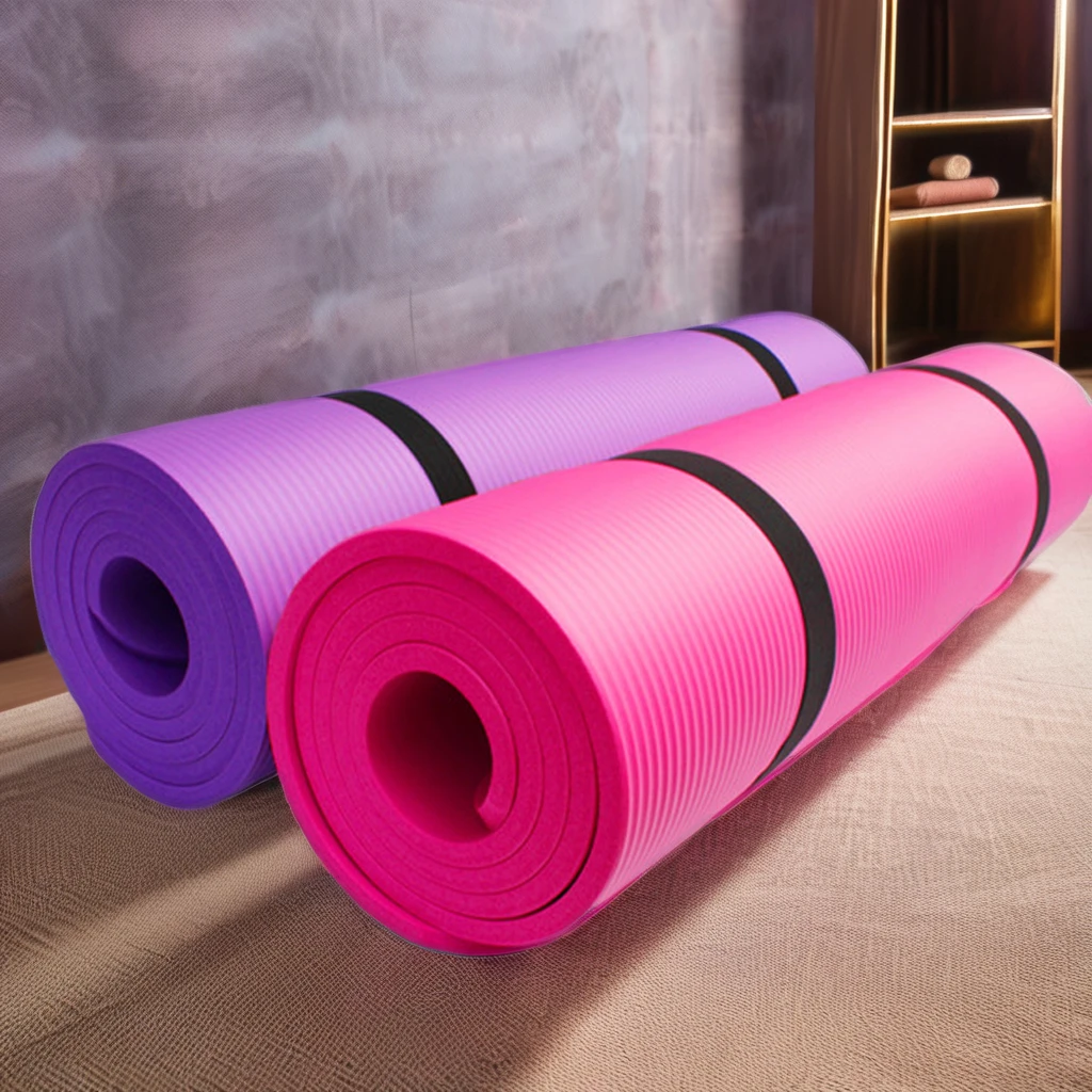 Best-Selling Product High Quality Non-slip Thick Pad Fitness 10mm 15 mm NBR Pilates Yoga Mat