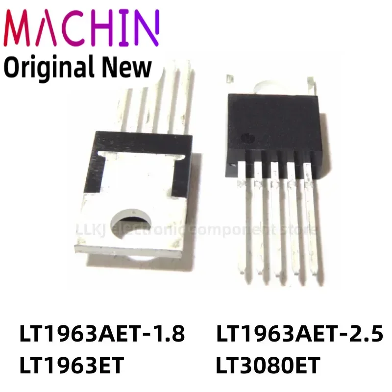 1pcs LT1963AET-1.8 LT1963AET-2.5 LT1963ET LT3080ET TO220-5 MOS FET TO-220-5.