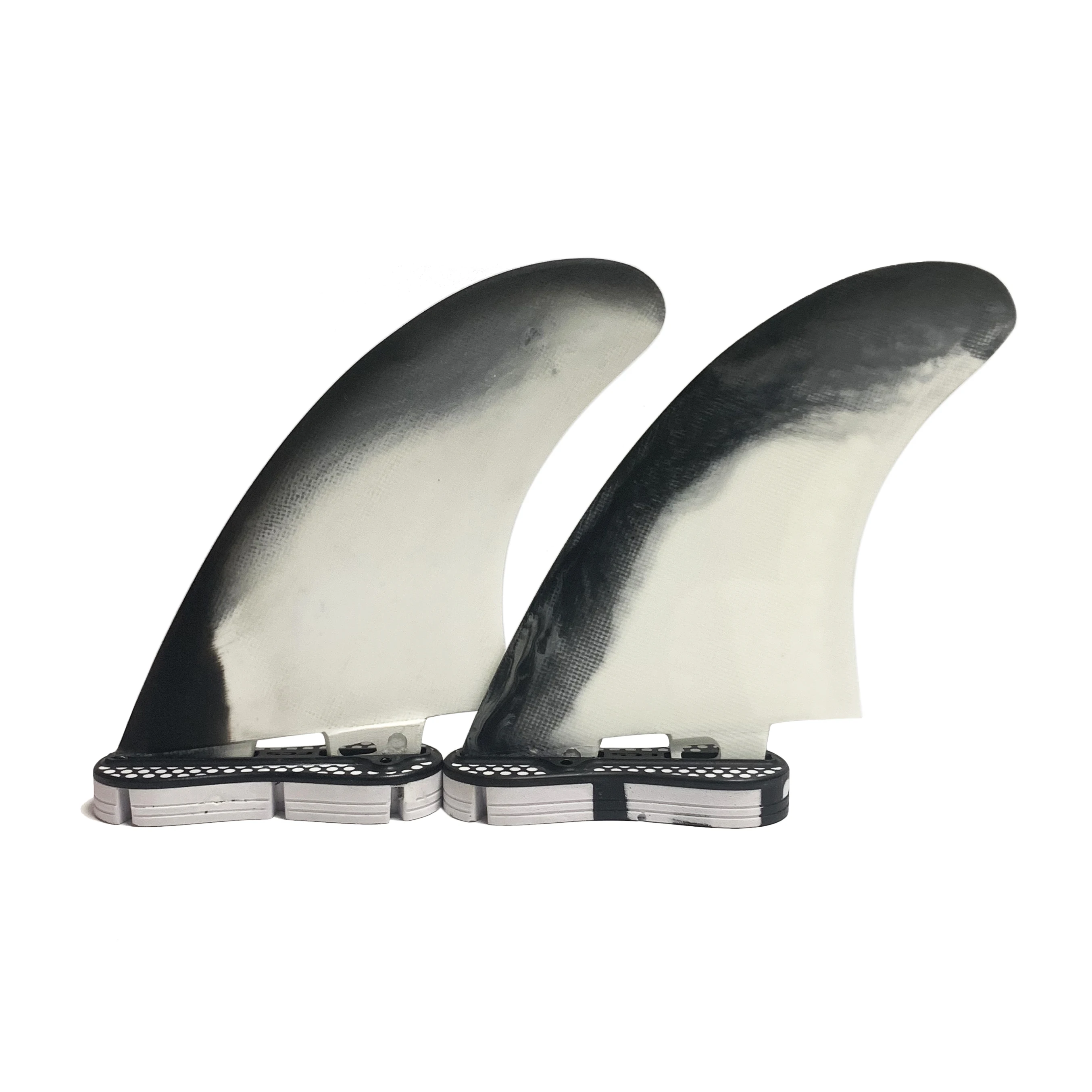 RISECE FCS 2 MR Twin Fins with Stabiliser Fin Performance Honeycomb Core Surfboard Fins