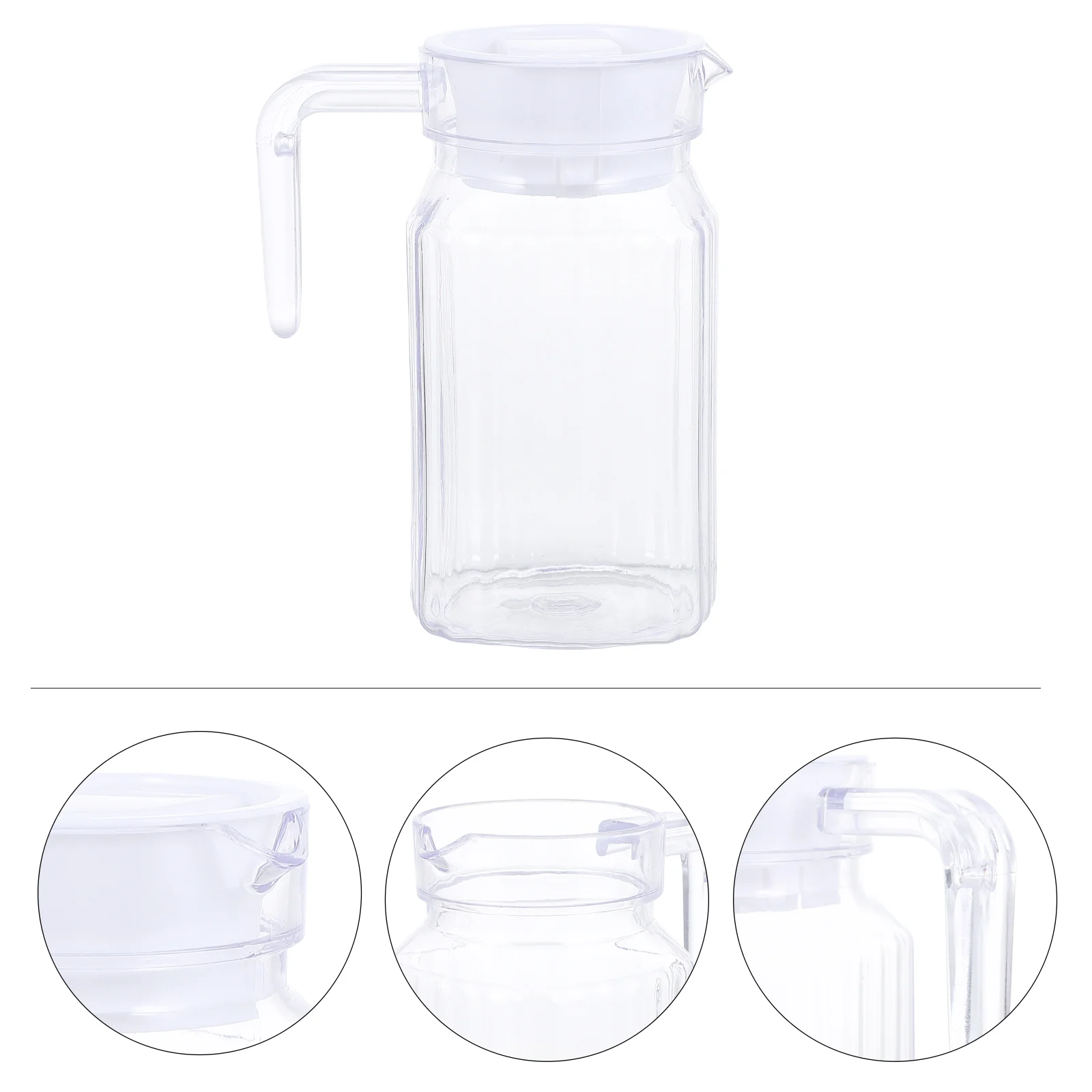 

Plastic Cold Water Bottle Party Large Capacity Kettle Drinks Wear-resistant Pitcher Juice Pot Anti-explosion