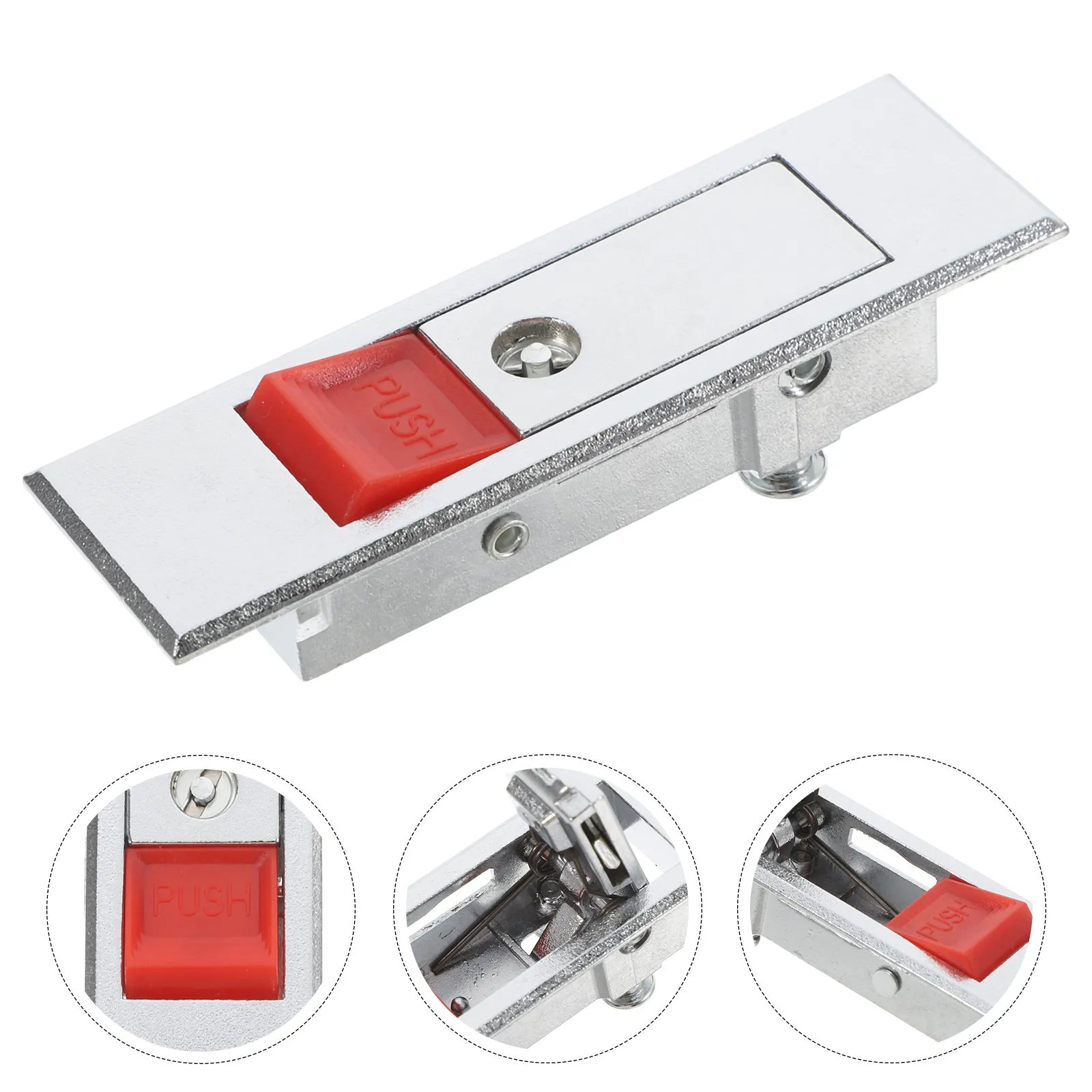 Push Button Electric Cabinet Lock for Electrical Panel File Cabinet Door Security High Durability Elegant Design Keyless Cam