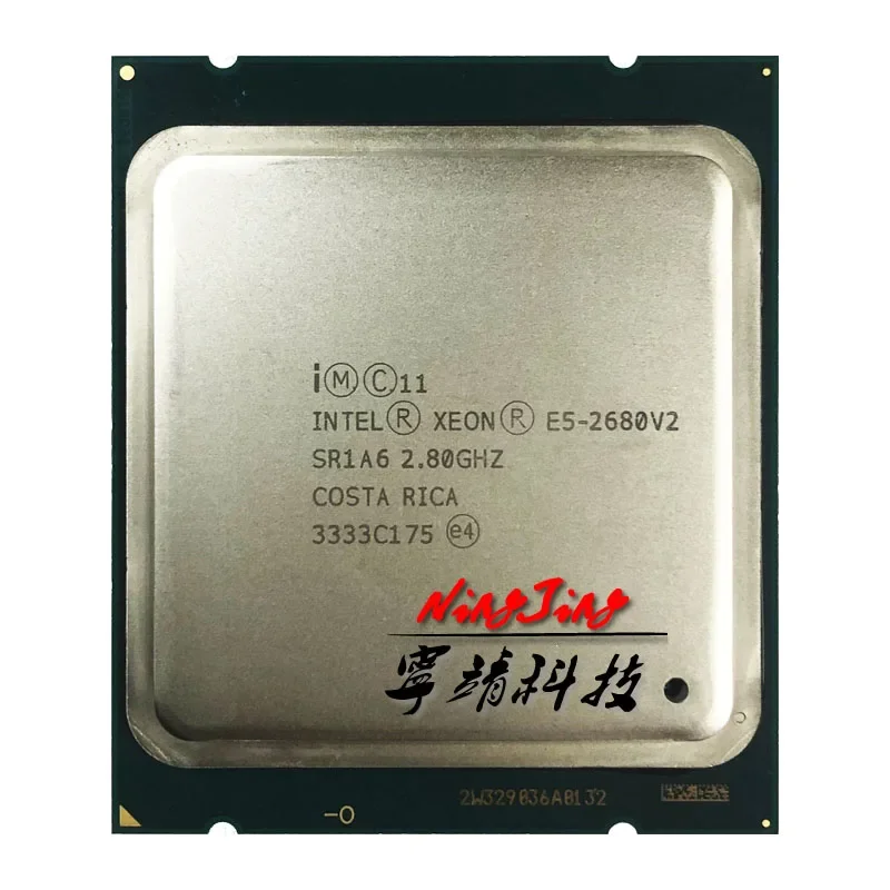 Intel Used Xeon E5-2680v2 E5 2680v2 E5 2680 v2 2.8 GHz  25M 115W LGA 2011