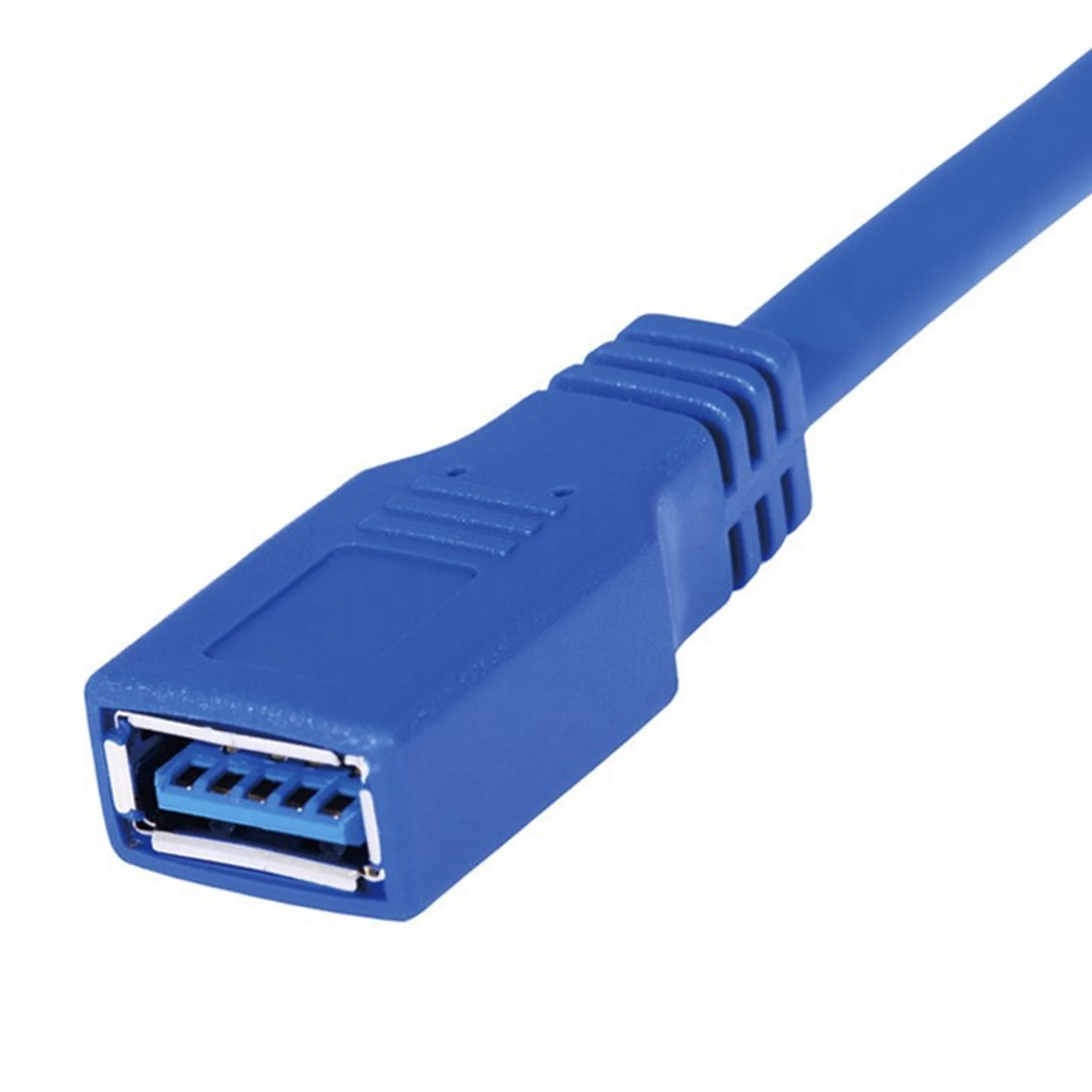 USB3. 0 Cable de extensión Codo derecho USB Cable de datos de 90 grados Cable de conexión USB Cable adaptador macho a hembra 0.