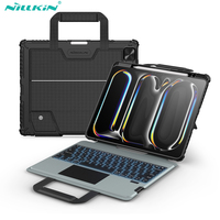 Nillkin for iPad Pro 13 M4 2024 Air 11 Backlight Keyboard Case for iPad Pro 12.9 4th 5th 6th Generation Cover with Carry Handle