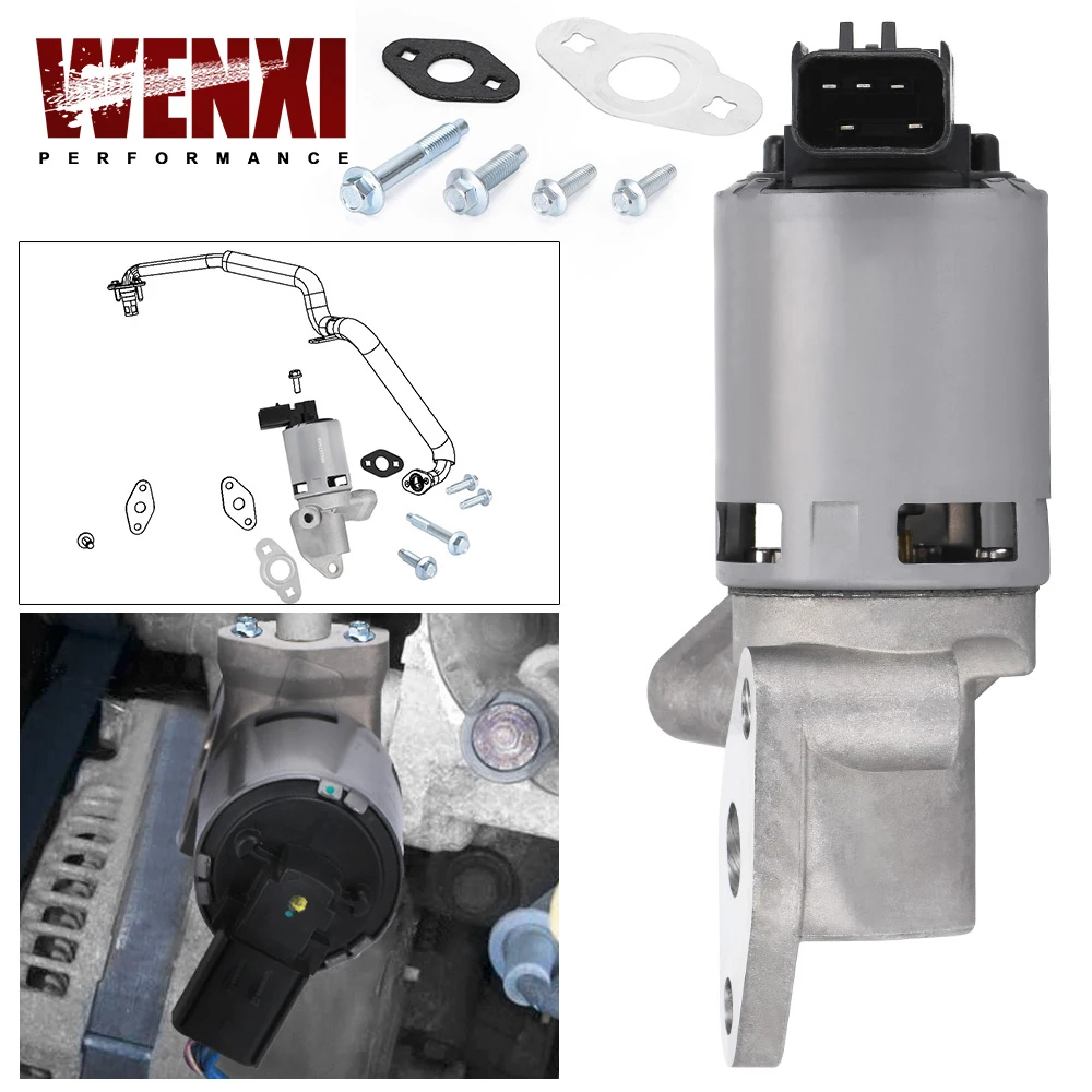 

Клапан рециркуляции газа EGR для Jeep Wrangler Chrysler Pacifica Dodge Grand Caravan 3.3L 3.8L 911242 4861674 АБ 7Б 0131501