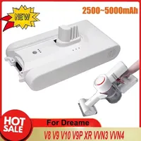 Dreame V8 V9 V10 V9P V9B XR VVN3 VVN4 25.2V Lithium ion Battery Handheld Cordless Vacuum Cleaner Parts Replacement Battery