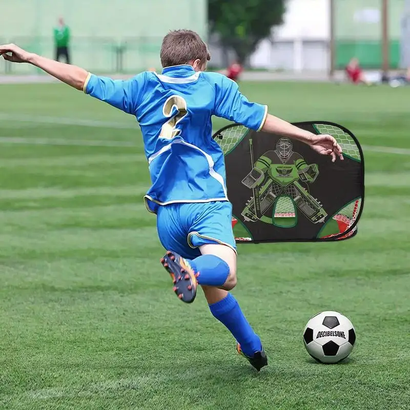 Voetbalnet Opvouwbaar pop-up voetbalnet Voetbaldoel voor kinderen voor multifunctioneel net Nauwkeuriger schoten voor voetbaltraining in de achtertuin