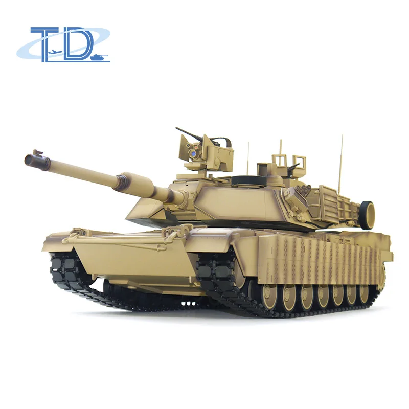 1/16 Tongde RC Infrared Battle Tank M1A2 SEP V2 Abrams Electric  Ready to Run Military Tanks Toys for Boys Gifts TH23303