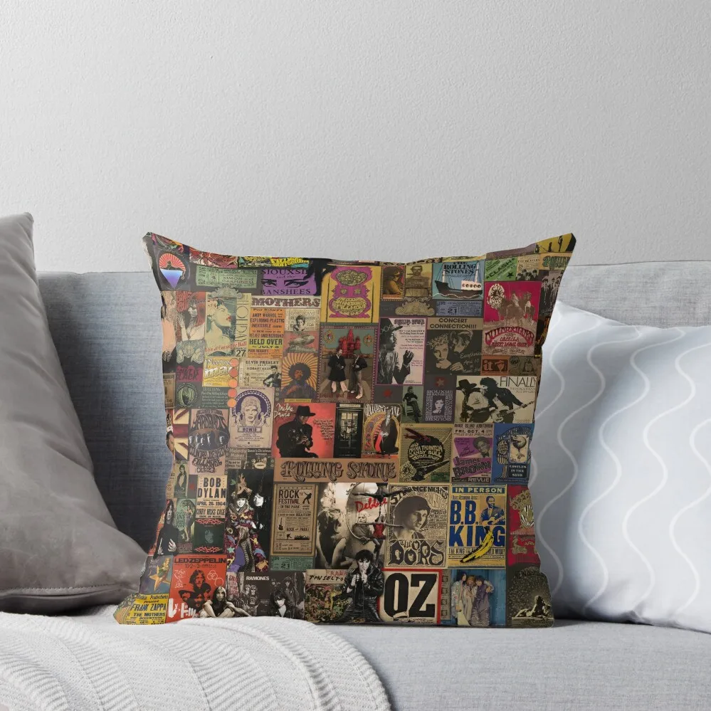 

Rock n' Roll Stories II Throw Pillow Luxury Pillow Cover Pillowcase Cushion pillow cover luxury home decor items