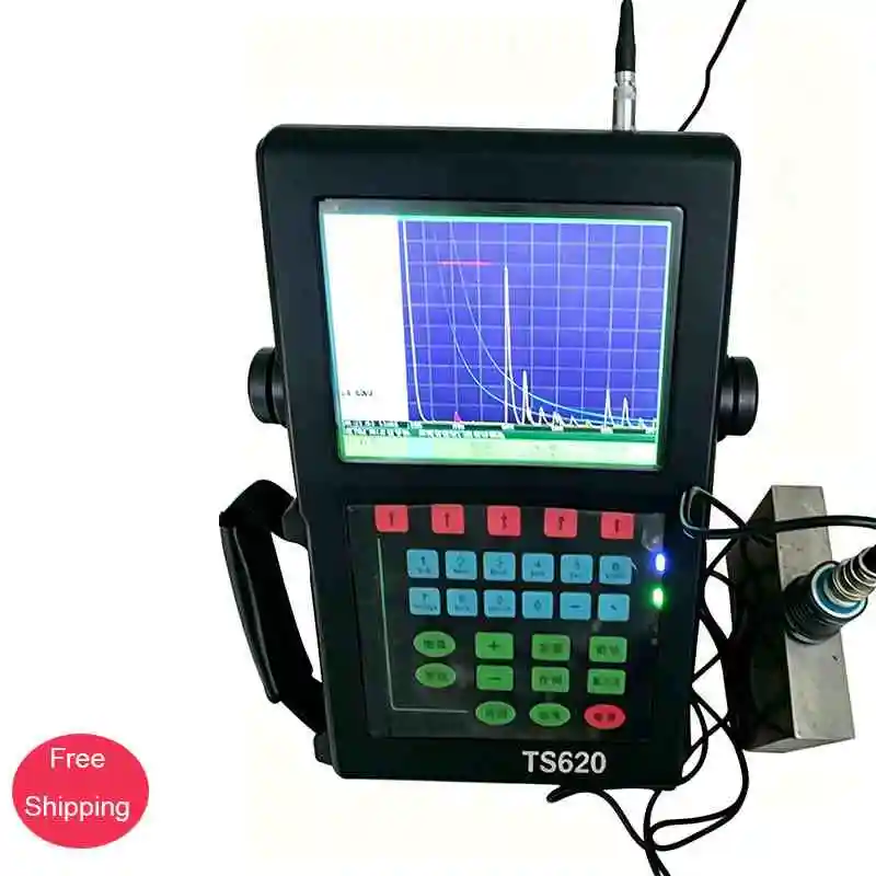 Bullzeye TS620 Ultrasonic Flaw Detector for Steel Detect Locate Evaluate Diagnose Defects Cracks Inclusions Pores