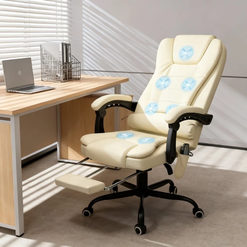 -For  Chair With Wheels Chaise Bureau Gaming Chair for Pc Mouse Attack Shark X11 Computer Armchair Luxury Designer Homeoffice&