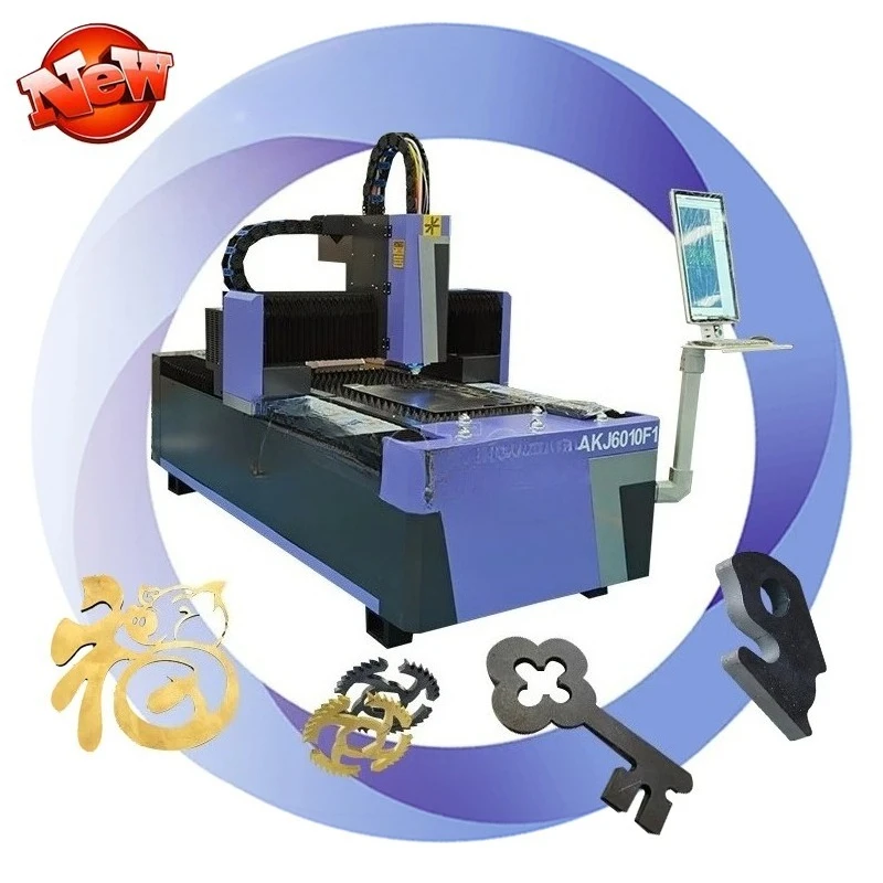 6090 6010 Metal Laser Cutting Machine High Accuracy Thin Plate Small 2kw 3kw Fiber Laser Cutting Machine Price