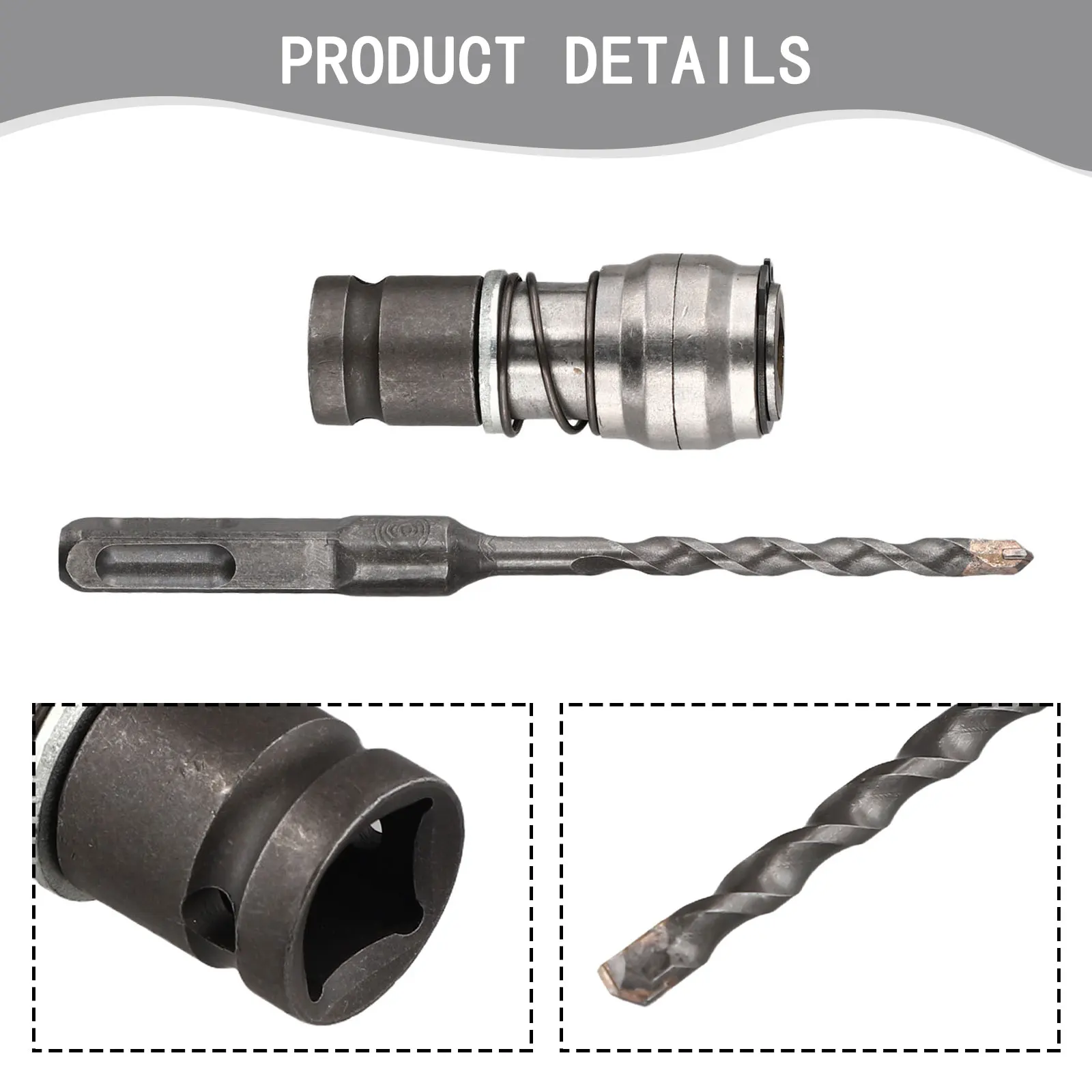 

Bricks Wrench Converter Product Name Quantity Drilling Set Electric Hammer Converters Electric Wrench Converter