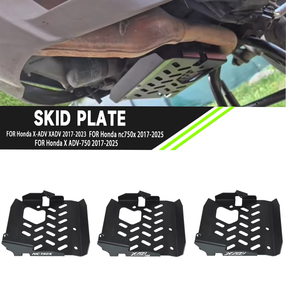 

Motorcycle Skid Plate Bash Frame Guard For Honda NC750X XADV750 X ADV 2017-2025 Motorcycle Accessories Engine Cover Protection