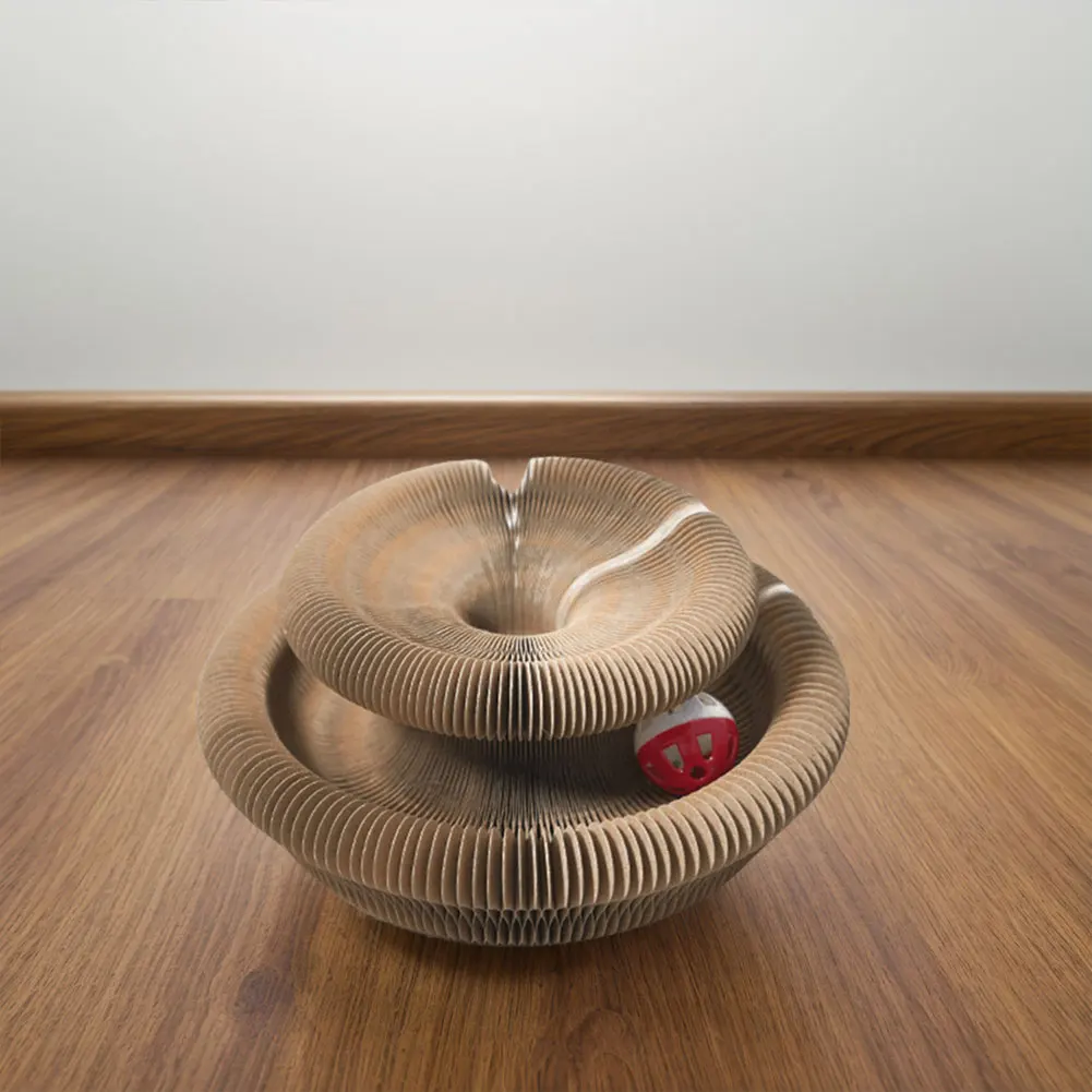 ماجيك الجهاز القط خدش مجلس القط خدش طوي القط تسلق الإطار جولة المموج القطط اللعب التفاعلية مستلزمات الحيوانات الأليفة