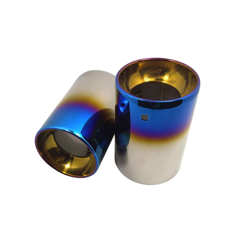 

For 16-19 BMW X1 tailpipe stainless steel exhaust pipe sleeve with straight insertion tailpipe