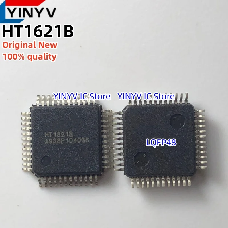 10Pcs HT1621 HT1621B SSOP-48 HT1621D DIP-28 HT1621B LQFP48 RAM Mapping 32´4 LCD Controller for I/O MCU Original New 100% quality