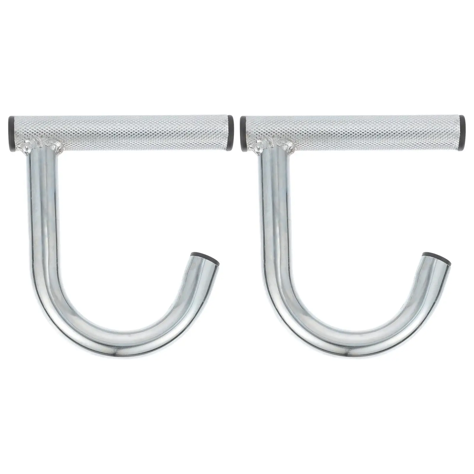 

2Pcs PullDown Force Hooks Metal Resistance Bands Handle Durable AntiSlip Supplies Home Workout Accessories