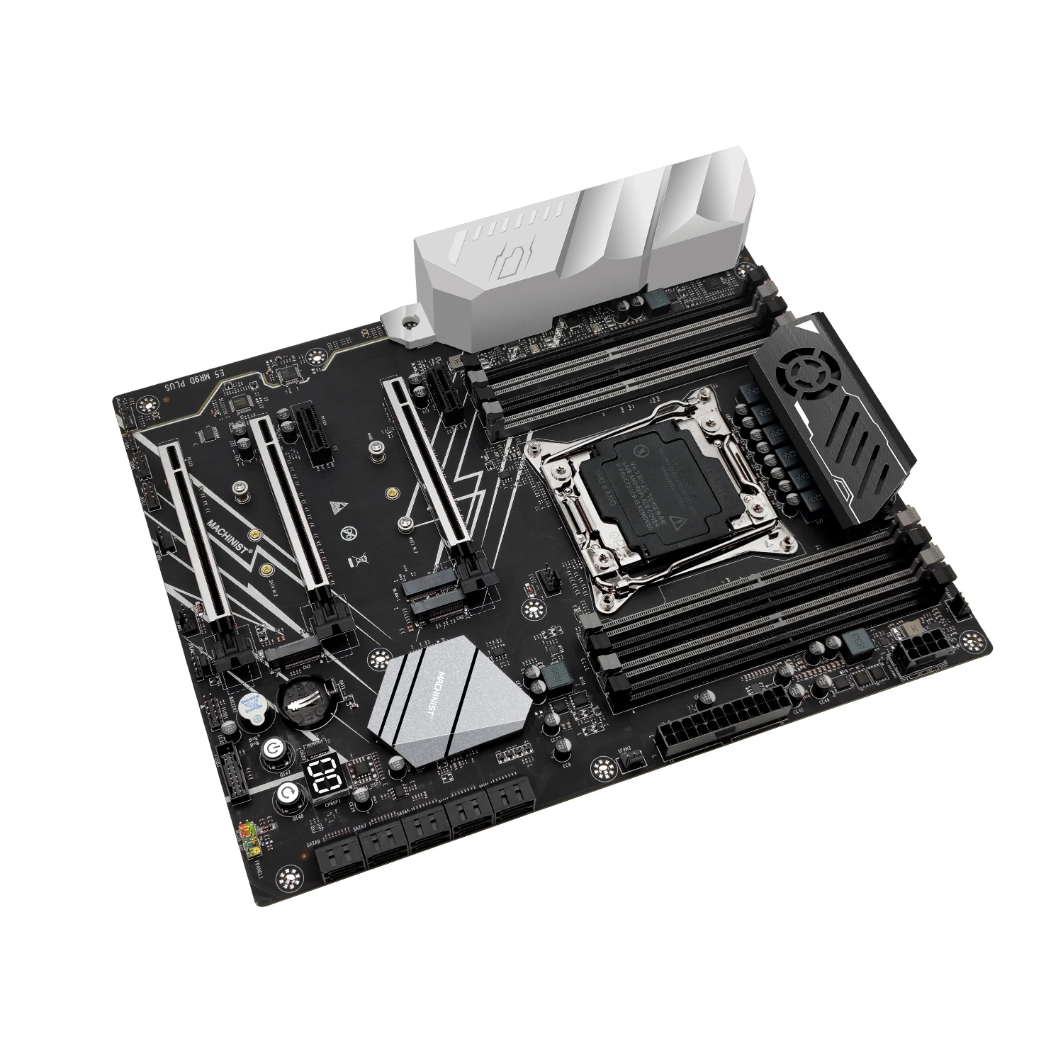 MACHINIST X99 Conjunto de placa-mãe LGA 2011-3 Kit Xeon E5 2697 V4 CPU com 8 slots 64GB DDR4 ECC 2133MHZ Memória NVME SATA M.2 ATX MR9D