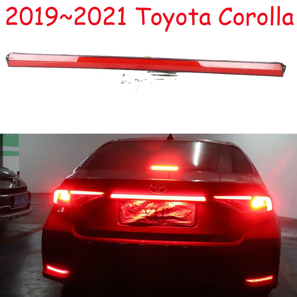 

1 шт. динамический автомобильный бампер задний фонарь Corolla задний фонарь Altis 2019 ~ 2021y светодиодные автомобильные аксессуары задний фонарь Corolla задний фонарь противотуманный