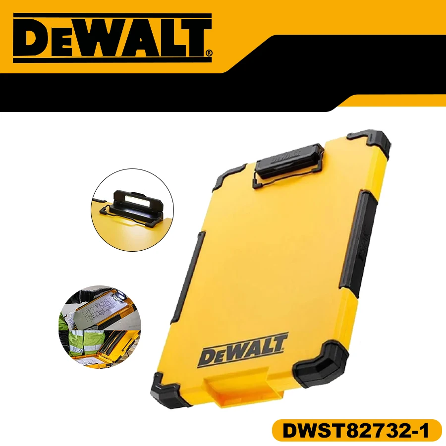 

DEWALT DWST82732-1 TSTAK Metal File Work Board Clipboard Organiser Internal Pouch Portable Auxiliary Arrangement Tool Attachment