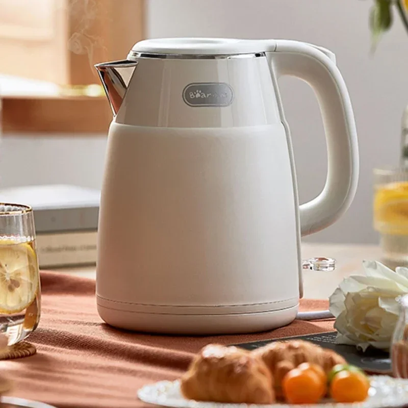 غلاية كهربائية محمولة غلاية كهربائية منزلية من الفولاذ المقاوم للصدأ أوتوماتيكية مضادة للحرق الجاف وعاء ماء غلاية شاي صغيرة غلاية ماء