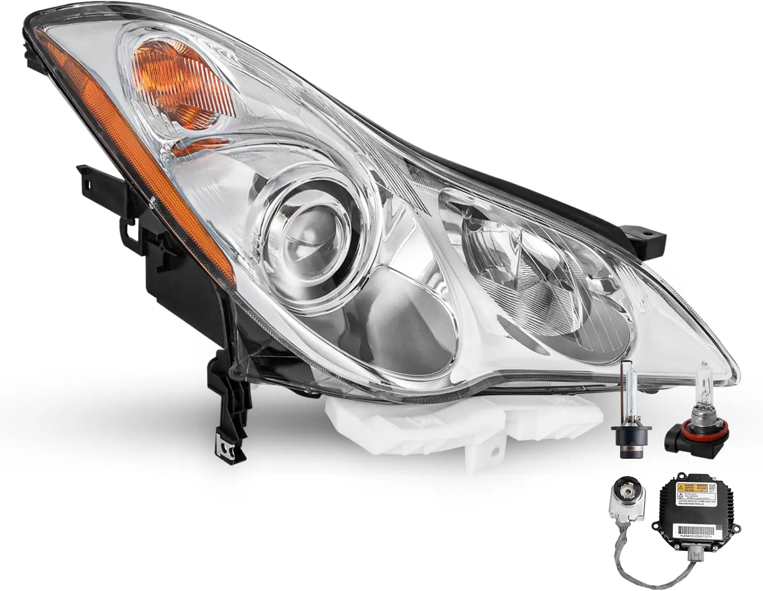 

Non AFS Ballast & Bulbs Included Headlight Assembly Compatible with 2008-2012 Infiniti EX35 / 2014-2017 Infiniti QX50 Projector