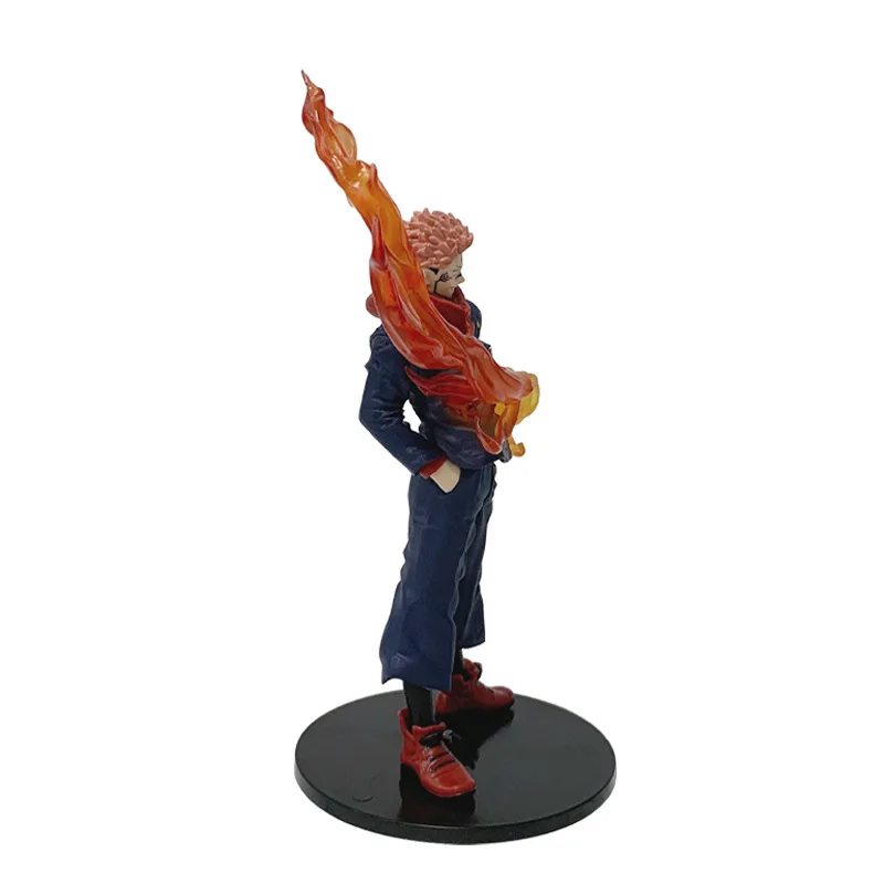 Figurine de dessin animé Jujutsu Kaisen Itadori Yuji, 21cm, modèle de poupée en PVC, jouet de Collection environnante, accessoires de bureau, cadeau