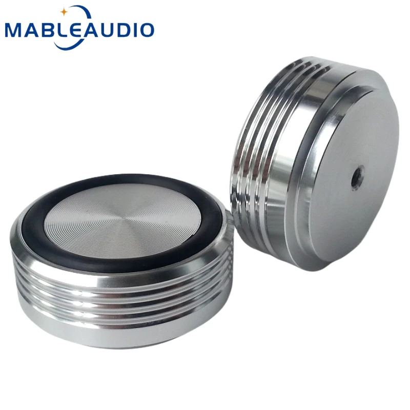 1 Stuks 39X17Mm Massief Aluminium Voetpad Schokabsorberende Voetpad Audioversterker Luidspreker Schokabsorberende Voetnagel