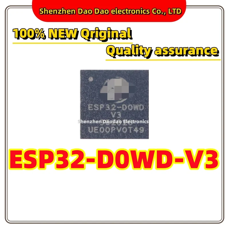 

ESP32-D0WD-V3 QFN-48 dual-core Wi-Fi and Bluetooth MCU wireless transceiver chip IC new original