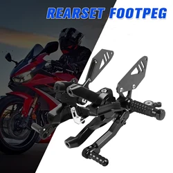 Motorcycle Adjustable Rearsets Foot rest Footrest Rear Set Footpeg Pedal For Ducati PANIGALE V2 V2S V2R Streetfighter V2 20-24