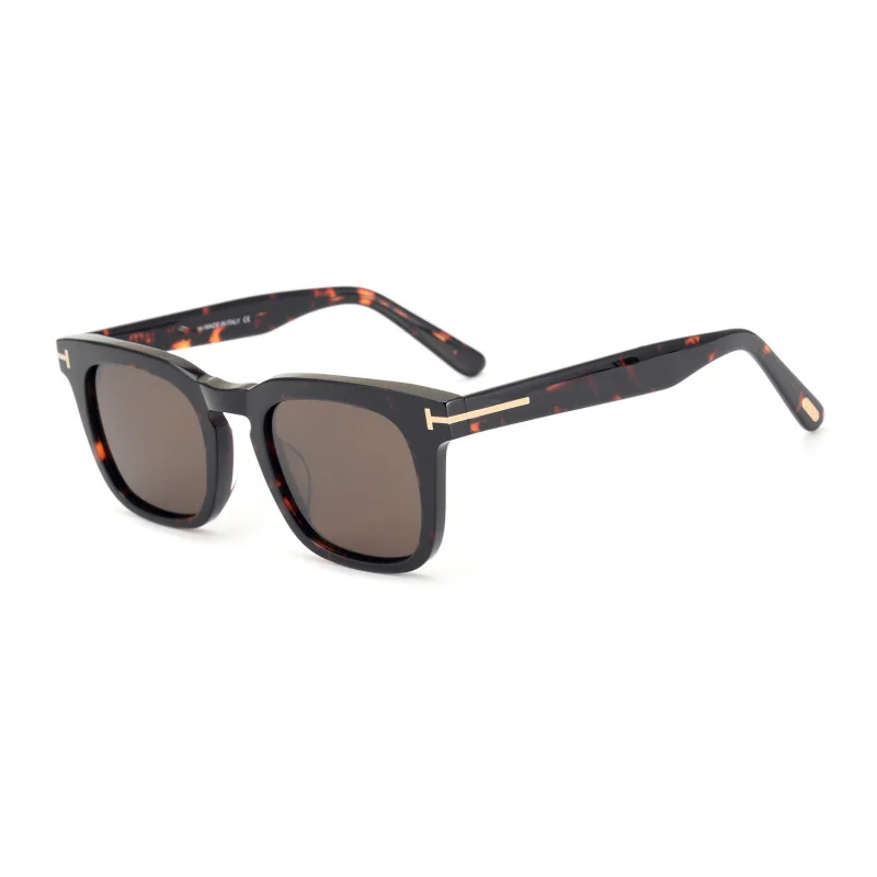 

2025New high-quality productTF751High-quality Full-frame Square Frame Unisex Sunglasses Fashion Square Frame 52-22-145