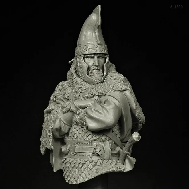 

1/10 Resin bust model kits figure colorless and self-assembled A-1590