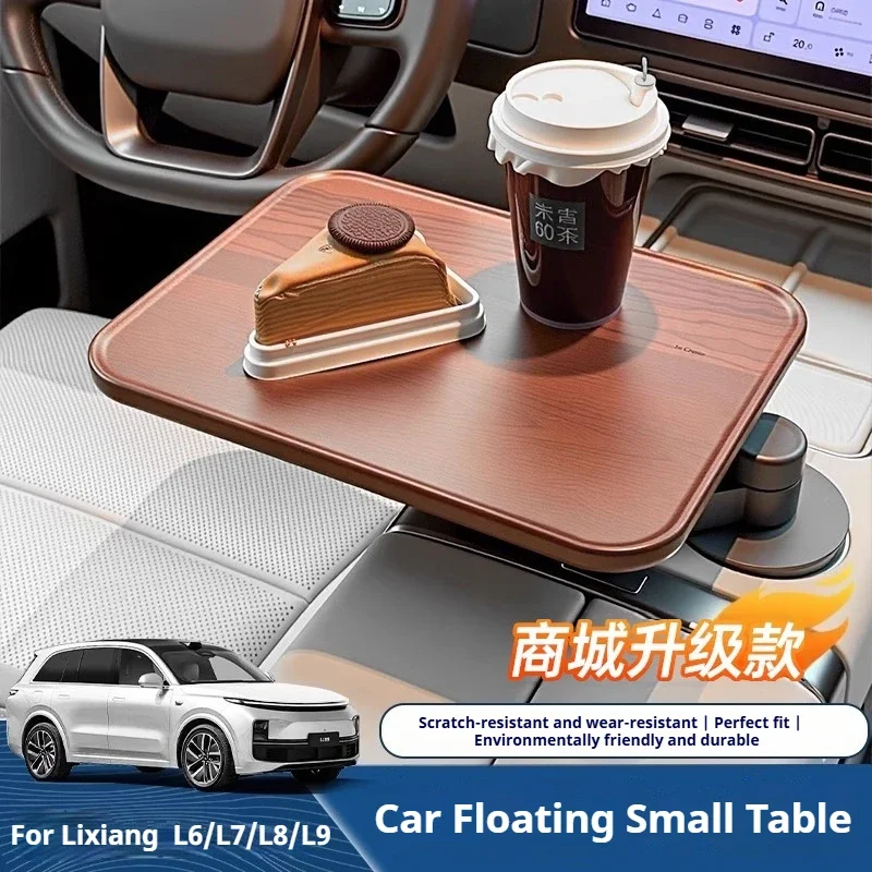 For Li Lixiang L6 L8 L7 L9 Car Floating Small Table Board Fit Lixiang Car Computer Dining Table Car Tray Teacup Holder Supplies