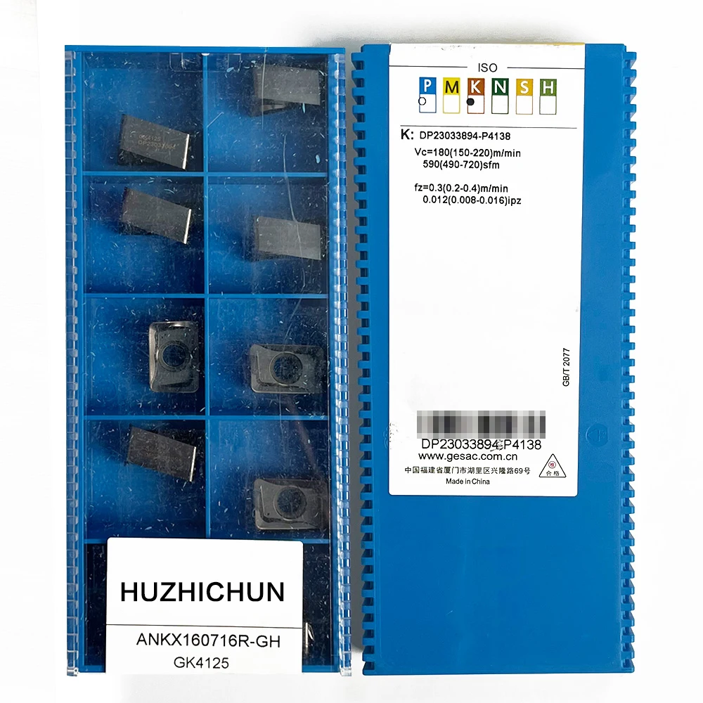 

HUAZHICHUN ANKX160716R-GH Carbide Inserts Milling Inserts Tools Metal lathe Indexable Cutting Tools