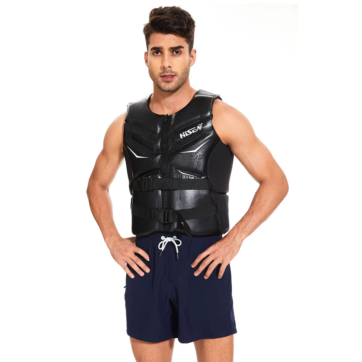 

HISEA buoyancy vest is a suitable equipment for water sports such as swimming, surfing, drifting, fishing, kayaking, etc.