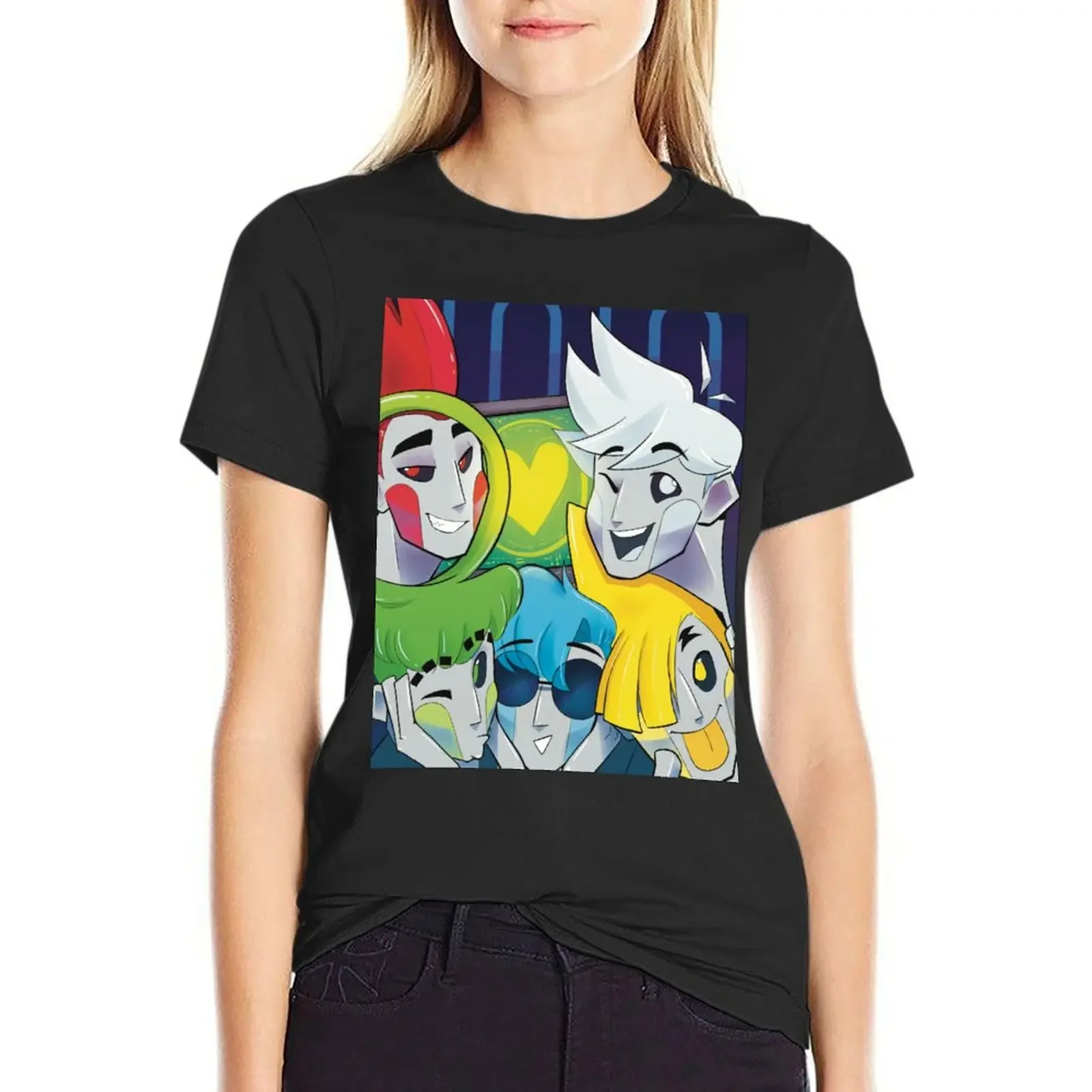 

WEFIE!!! T-Shirt quick drying female kawaii clothes spring clothes Women 2025