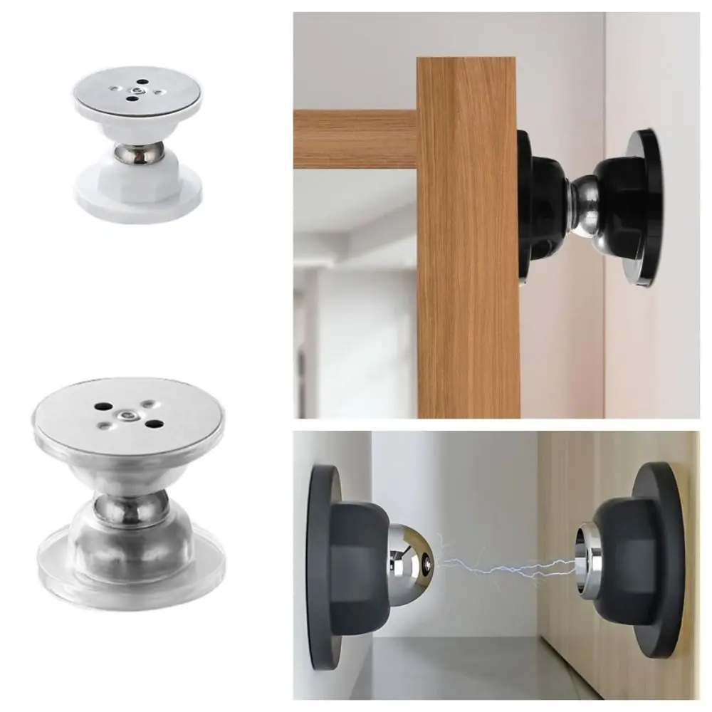 

Mute Strong Magnetic Door Suction Free-punch Bumper Door Stopper Silicone Safety Door Stop Bedroom